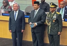 UN Honors Fallen Indonesian Peacekeepers with Dag Hammarskjöld Medal
