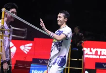 Jojo Eyes Victor Lai Challenge in Indonesia Open 2026 Final