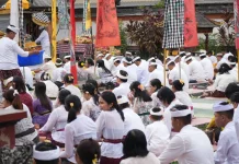 Galungan in Palangka Raya Strengthens Brotherhood and Interfaith Harmony