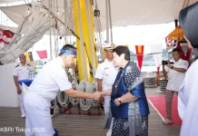 KRI Bima Suci Strengthens Indonesia-Japan Maritime Diplomacy in Nagasaki