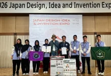 Indonesian Students Win Gold in Japan for Fruit Waste Eco-Brick Innovation