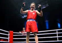 Anggie Intania Chalik Advances to Semifinals at Asian Boxing Championships
