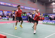 RI Shuttlers Faza and Rachel Advance to Junior Grand Prix 2026 Quarterfinals
