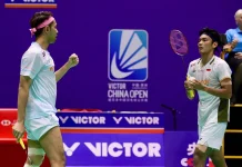 Fajar/Fikri Overcome Tough Opener to Keep China Open Title Defense Alive