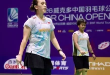 Indonesian Shuttlers Ana/Trias Exit China Open 2026 After Three-Game Battle