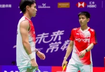 Indonesia's Raymond/Joaquin Eliminated in China Open 2026 Round of 16