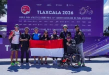 Indonesia Wins 15 Golds at World Para Athletics Grand Prix