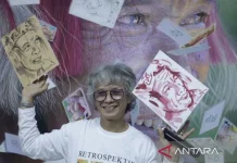 East Kalimantan Artist Cadio Tarompo Marks 55 Years With Solo Retrospective
