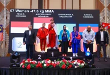 Indonesia’s Amateur MMA Team Wins 15 Medals at Asian Championships