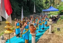 Malang Preserves Brantas River via Hatur Tirta Amerta Ritual