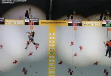 Indonesia Wins Four Medals at World Climbing Asia Youth Championship
