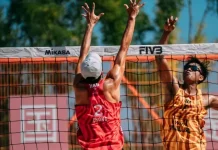 Indonesia’s Bintang/Sofyan Advance Unbeaten to AVC Beach Volleyball Last 16