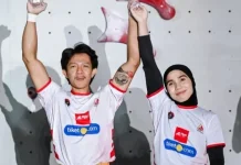 Indonesia Wins Gold in Mixed Speed Relay at World Climbing Series
