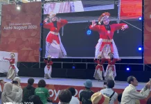 Indonesian Diaspora Supports Asian Games Contingent in Nagoya