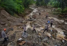 Flash Flood in West Sumatra’s Solok Leaves One Dead and One Missing