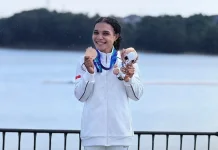 Herlin Aprilin Delivers Indonesia's First Sprint Canoe Medal at Asian Games