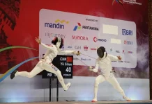 Indonesian Fencer Nia Gains Asian Games Experience in Women’s Sabre