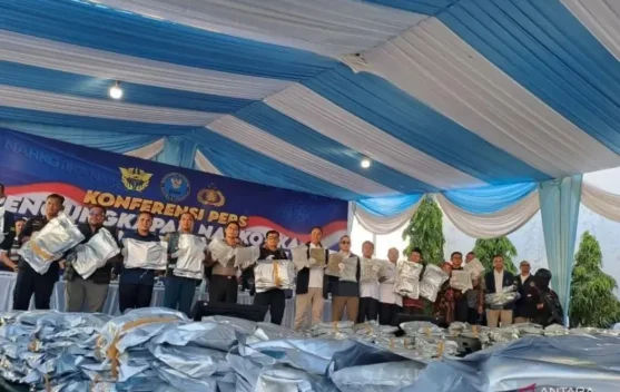 Indonesia Seizes 3.37 Tons of Cannabinoid Buds in International Drug Bust