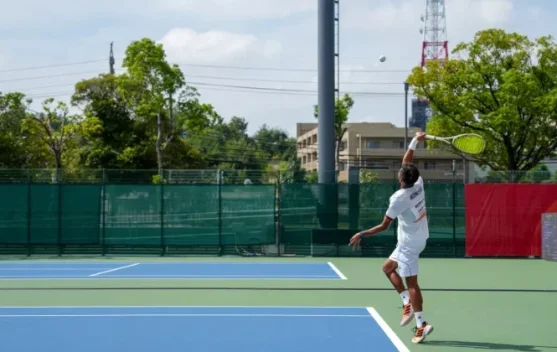 Indonesia’s Soft Tennis Player Falevi Opens Asian Games with Big Win