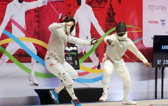 Indonesian Fencer Aldo Gains Asian Games Experience in Men's Foil