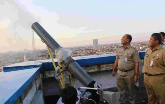 Jakarta Activates 179 Water Mist Devices to Tackle Air Pollution - RRI ...