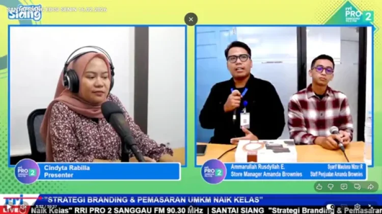 Amanda Brownies Perkuat Branding, Gandeng UMKM Lokal