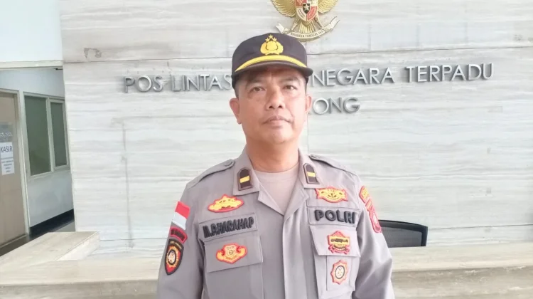 Perlintasan Kendaraan di PLBN Entikong Normal saat Ramadan