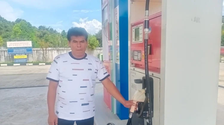 SPBU Entikong Bersiap Layani Pemudik di Perbatasan