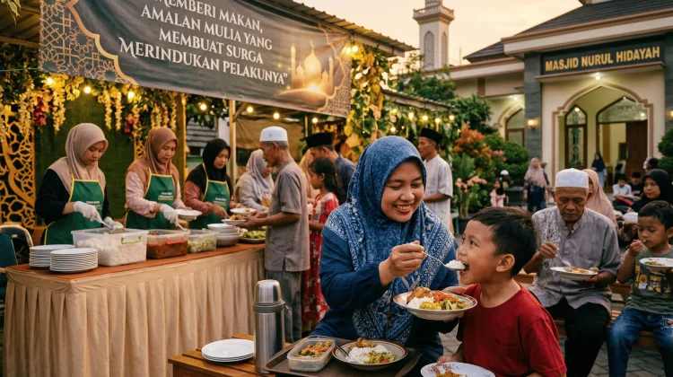 Memberi Makan, Amalan Mulia yang Membuat Surga Merindukan Pelakunya
