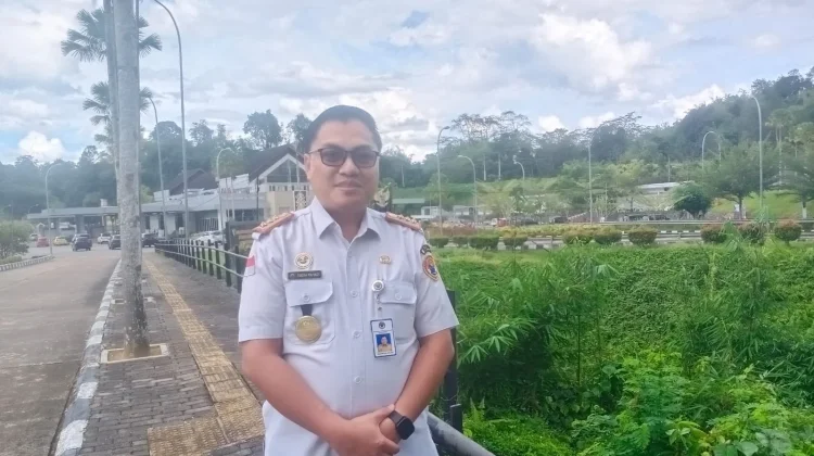 Perlintasan di PLBN Entikong Normal saat Ramadan