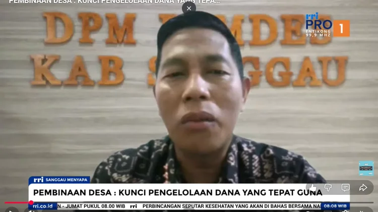 DPM Pemdes Sanggau Ingatkan Dana Desa untuk Kesejahteraan Masyarakat Desa