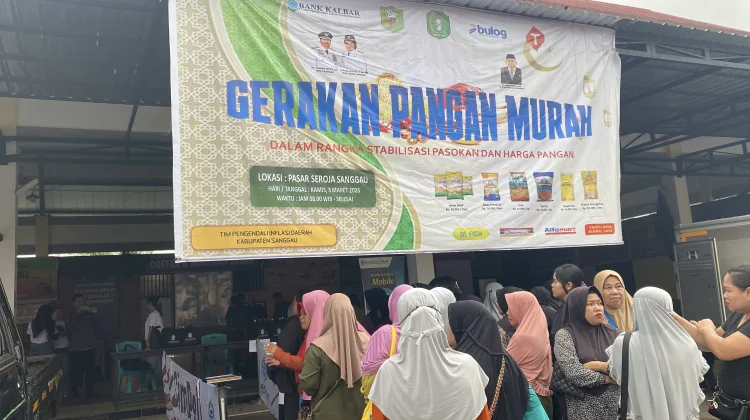 Pemkab Sanggau Gandeng Mitra Stabilkan Harga Pangan