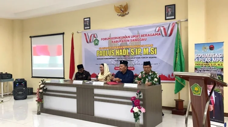 DPR RI Apresiasi Kerukunan Umat Beragama di Sanggau