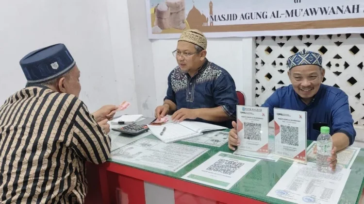 UPZ Masjid Agung Al-Mu'awwanah Sanggau Mulai Terima ZIS