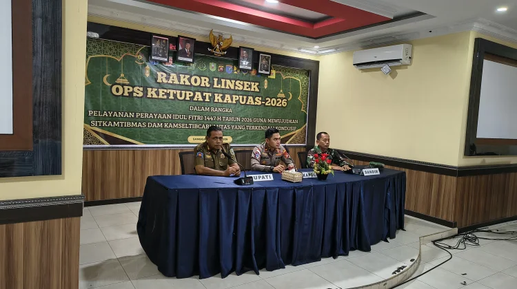 Polres Sanggau Petakan Titik Rawan Operasi Ketupat 2026