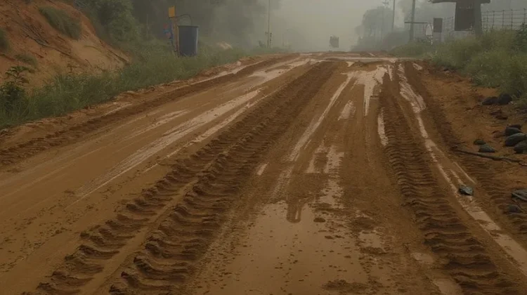 Jalan Cepat Rusak, Pembangunan Infrastruktur di Perbatasan Sanggau Jadi Sorotan