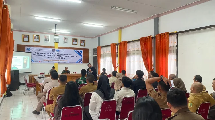 BNNK Sanggau Ingatkan Waspadai Narkoba di Perbatasan