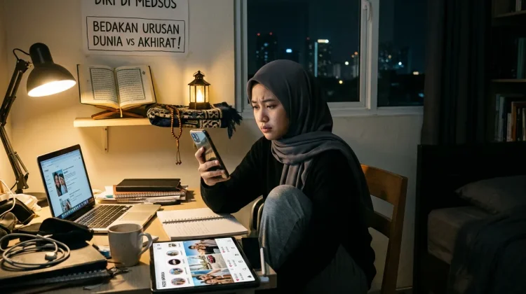 Sering Membandingkan Diri di Media Sosial? Ingat Bedakan Urusan Dunia dan Akhirat