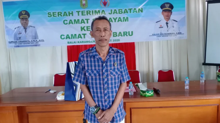 Pergantian Camat Sekayam Diharapkan Lanjutkan Program