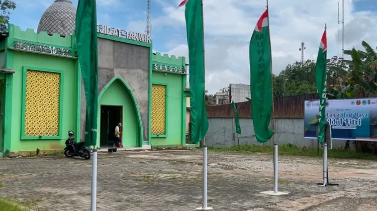 Masjid At-Tanwir Sanggau Siap Gelar Salat Ied Besok