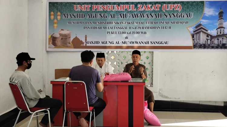 Penerimaan Zakat di UPZ Al-Mu’awwanah Sanggau Meningkat
