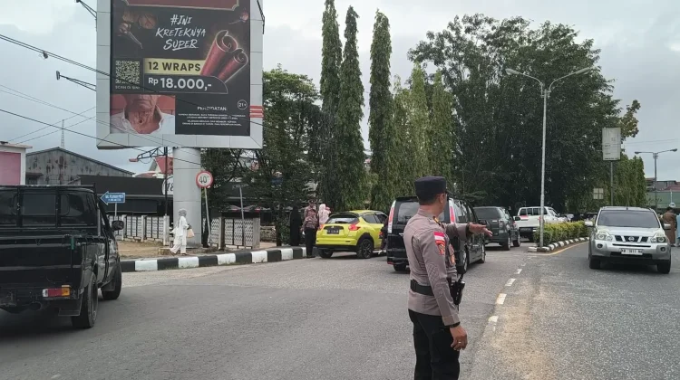 Salat Ied Sanggau Aman, 210 Personel Polres Sanggau Diterjunkan
