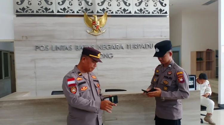 Perlintasan Balik Lebaran di PLBN Entikong Terpantau Normal
