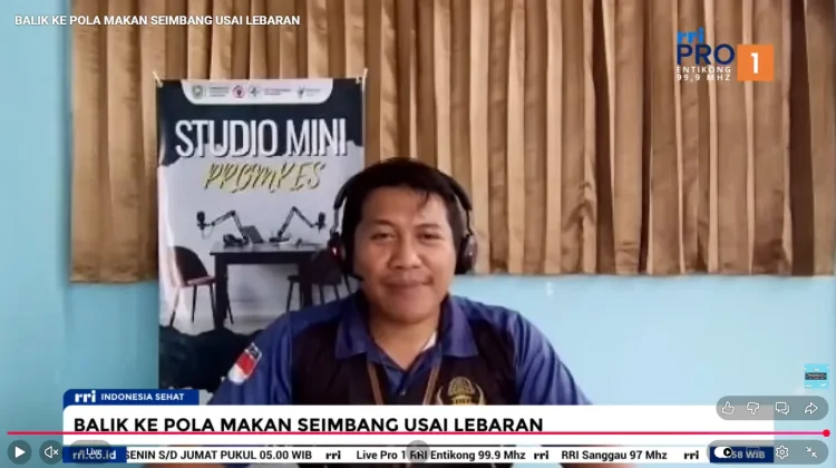 Masyarakat Diingatkan Mereset dan Membersihkan Sistem Tubuh Pasca Lebaran