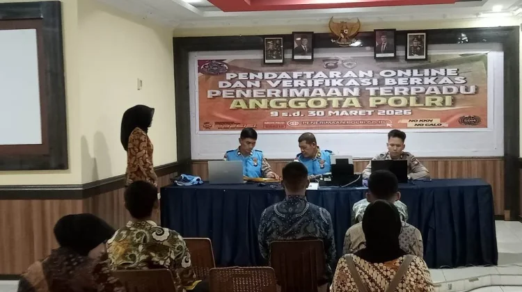 Antusiasme Pendaftar Polri 2026 di Sanggau Tinggi
