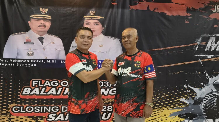 IOF Sanggau Padukan Offroad dan Aksi Sosial