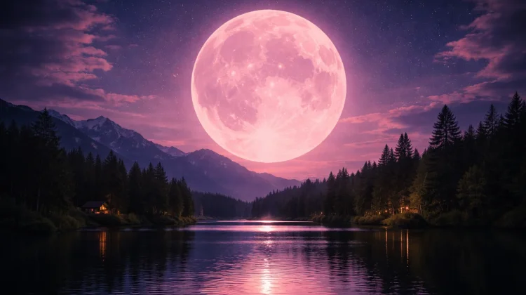 Fernomena Pink Moon Bulan April