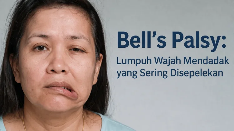Bell’s Palsy Lumpuh Wajah Mendadak yang Sering Disepelekan