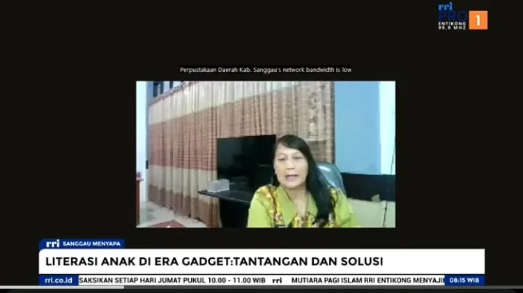 Kunjungan Perpustakaan  Daerah Sanggau Capai 9.183 Orang
