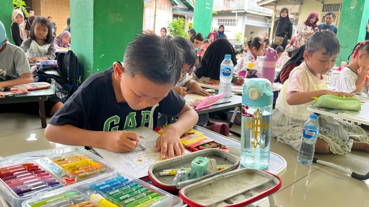 HUT ke-410 Sanggau, Pokdarwis Sanggau Gelar Lomba Mewarnai